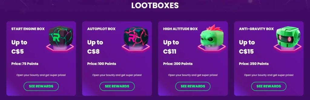 Rocket Casino Bonus Shop.