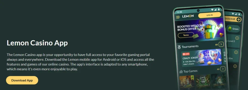 Lemon Casino App