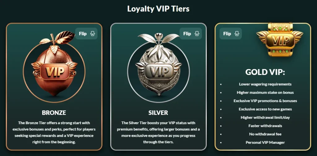 Lemon Casino VIP